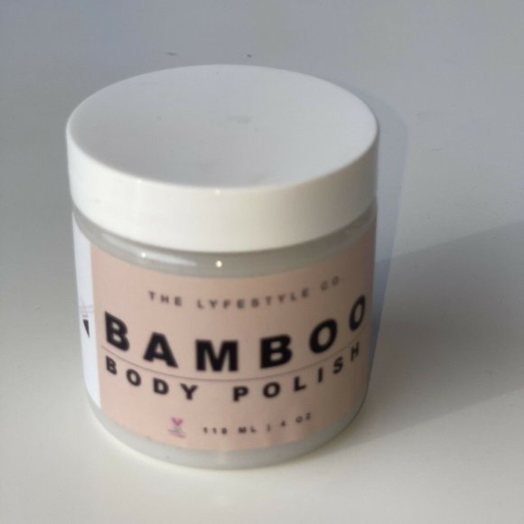 THE LYFESTYLE CO Bamboo Body Polish 118ML / 4 OZ FULL SIZE NEW IN BOX - Picture 1 of 3